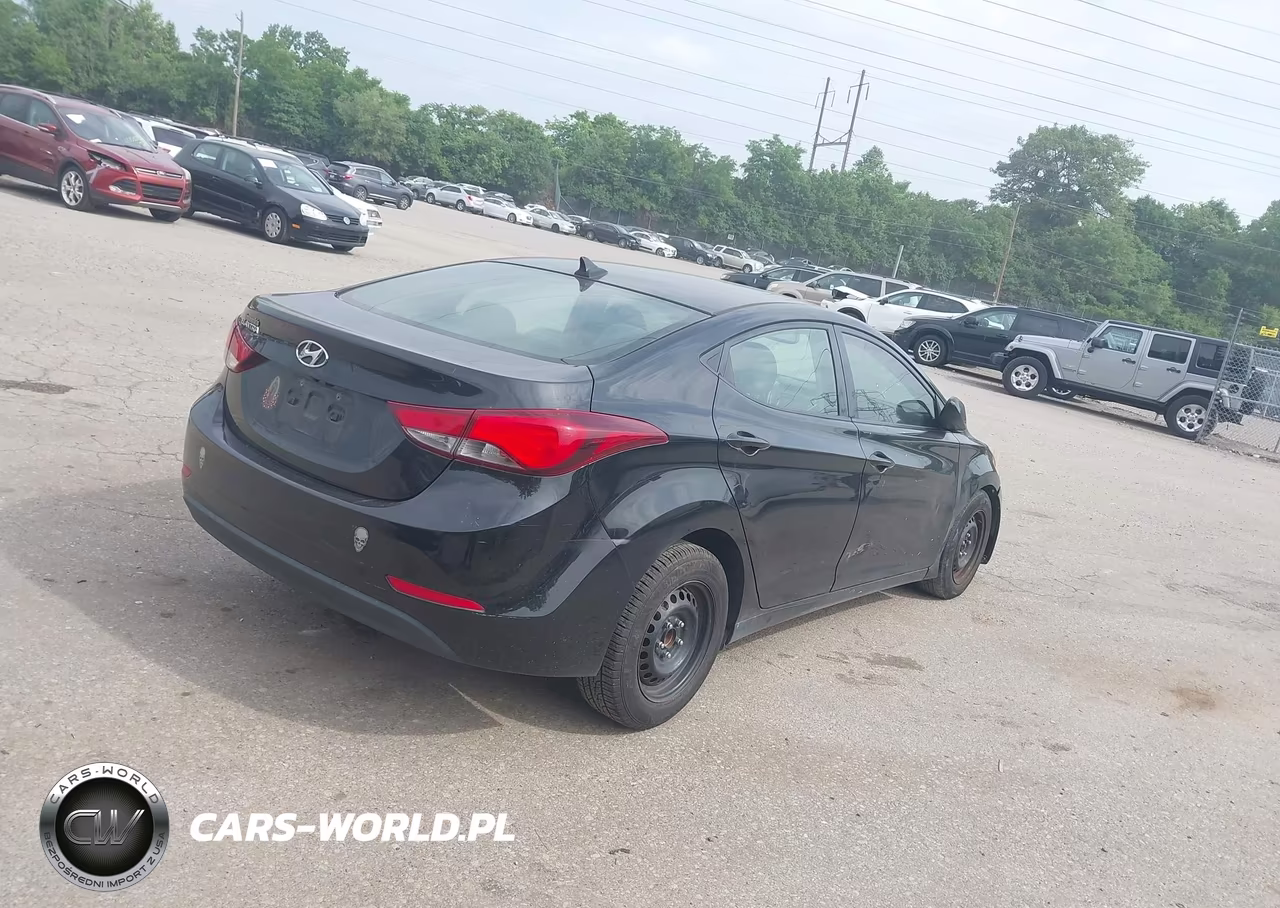 2014 Hyundai Elantra Se VIN:5NPDH4AE1EH461875 - 4