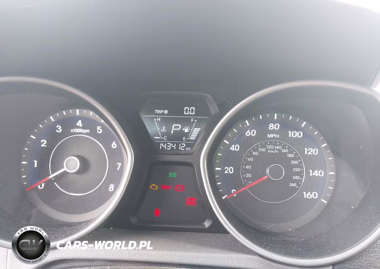 2014 Hyundai Elantra Se VIN:5NPDH4AE1EH461875 - 7