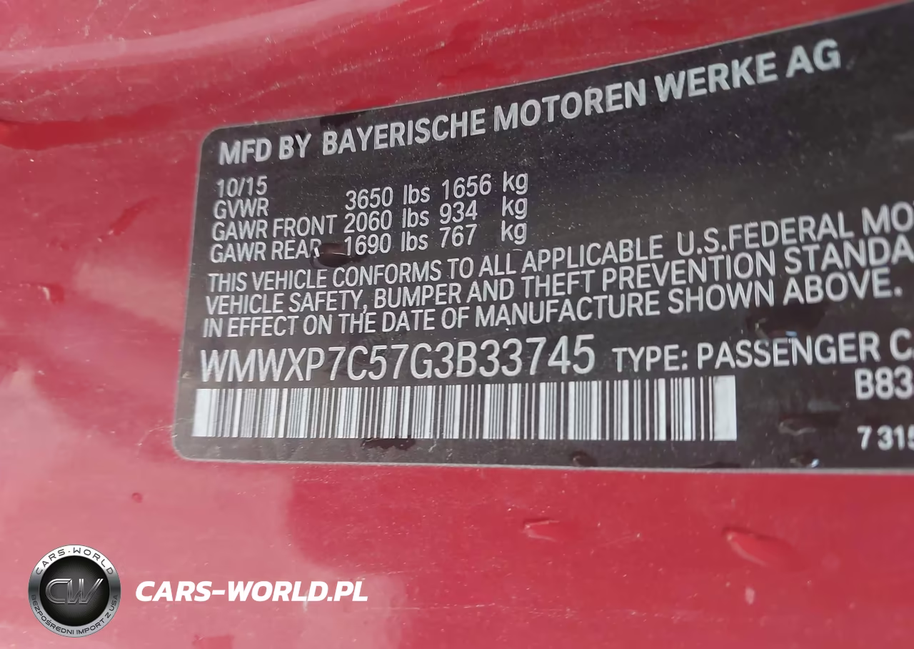 2016 Mini Hardtop Cooper S VIN:WMWXP7C57G3B33745 - 8