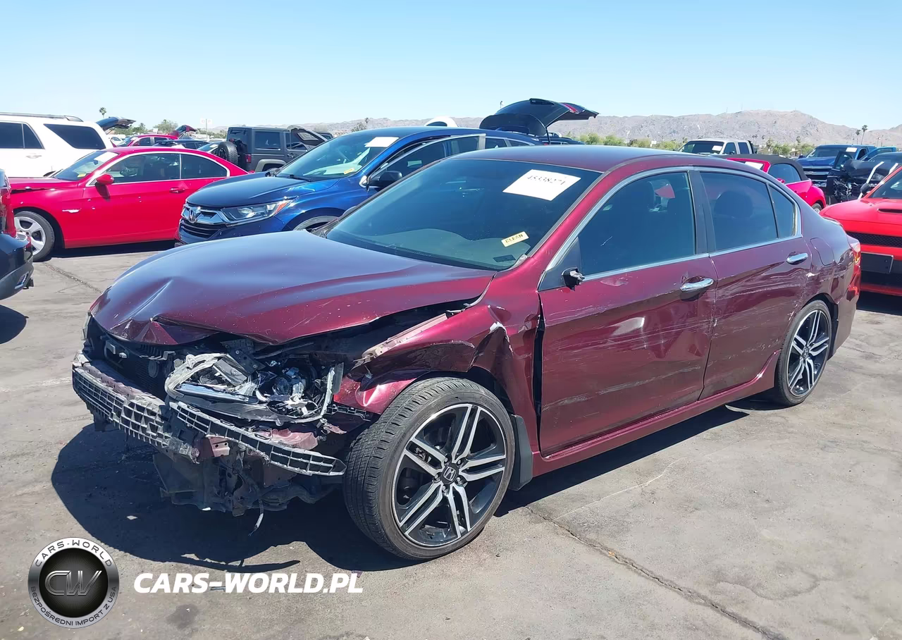 2017 Honda Accord Sport VIN:1HGCR2F54HA143624 - 2