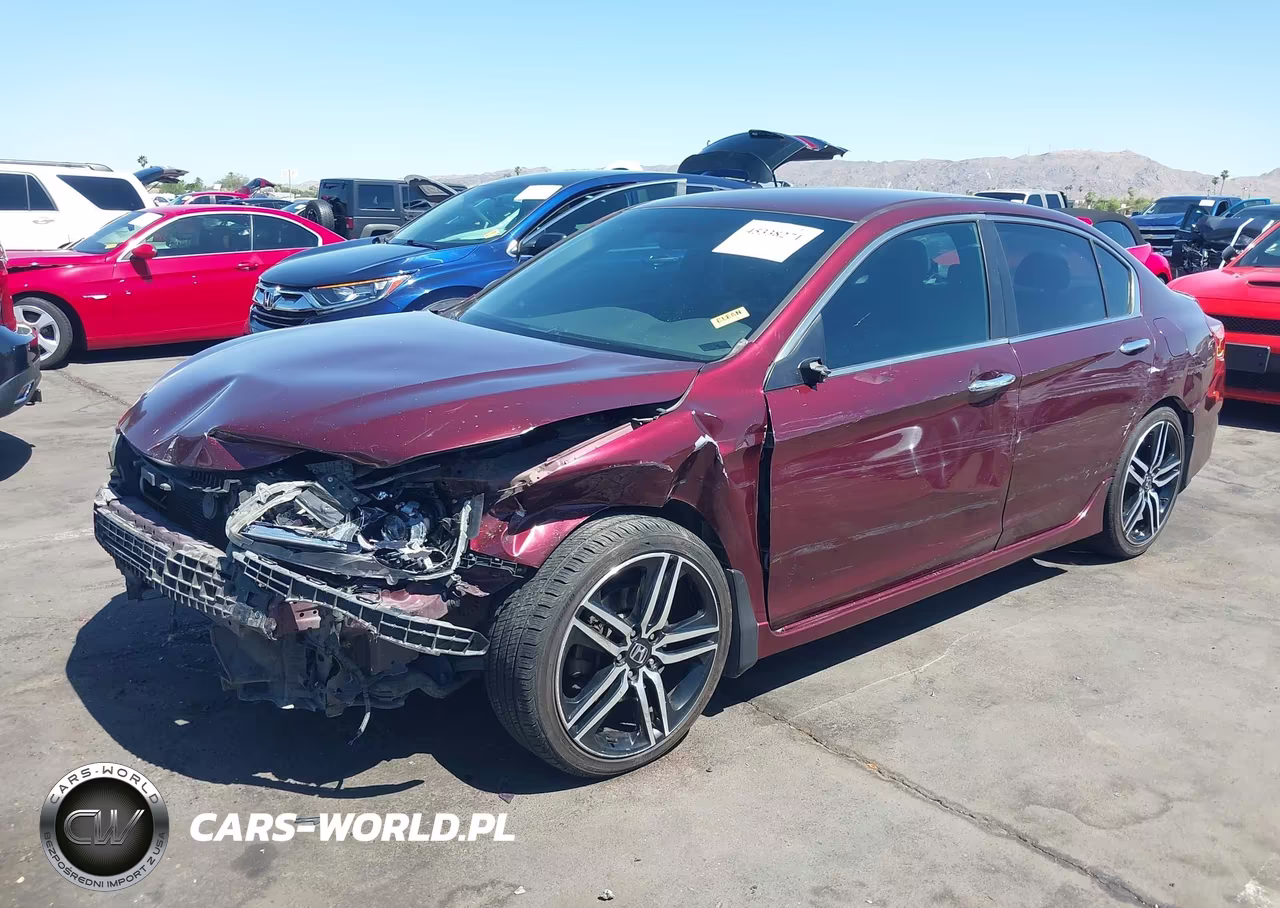 2017 Honda Accord Sport VIN:1HGCR2F54HA143624 - 6