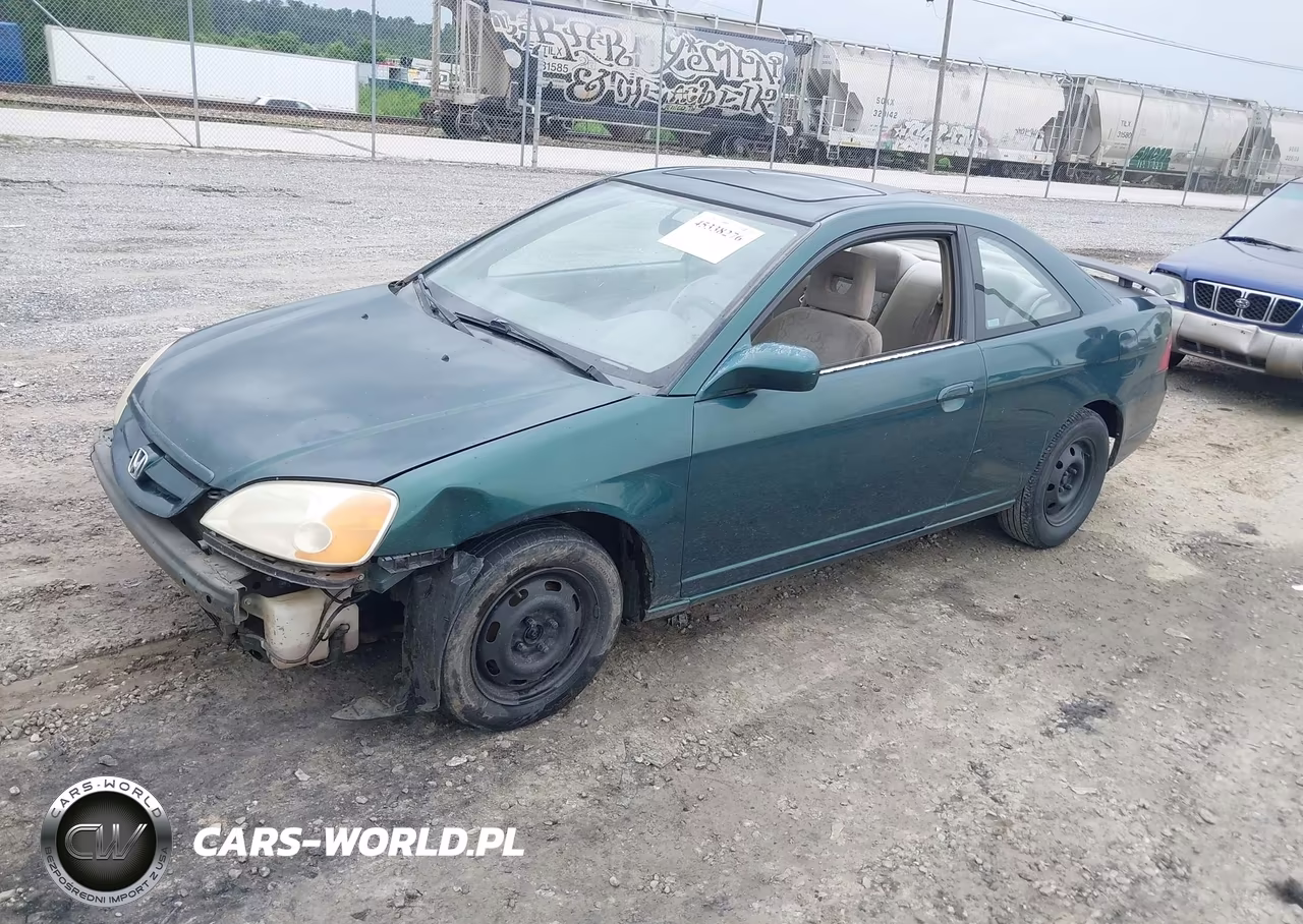 2001 Honda Civic Ex VIN:1HGEM22991L025899 - 2