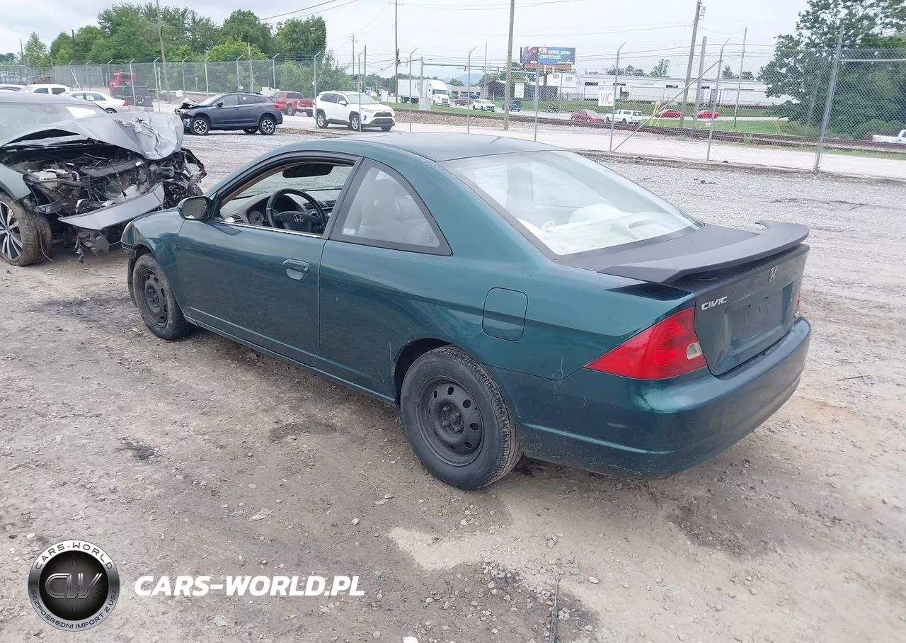 2001 Honda Civic Ex VIN:1HGEM22991L025899 - 3