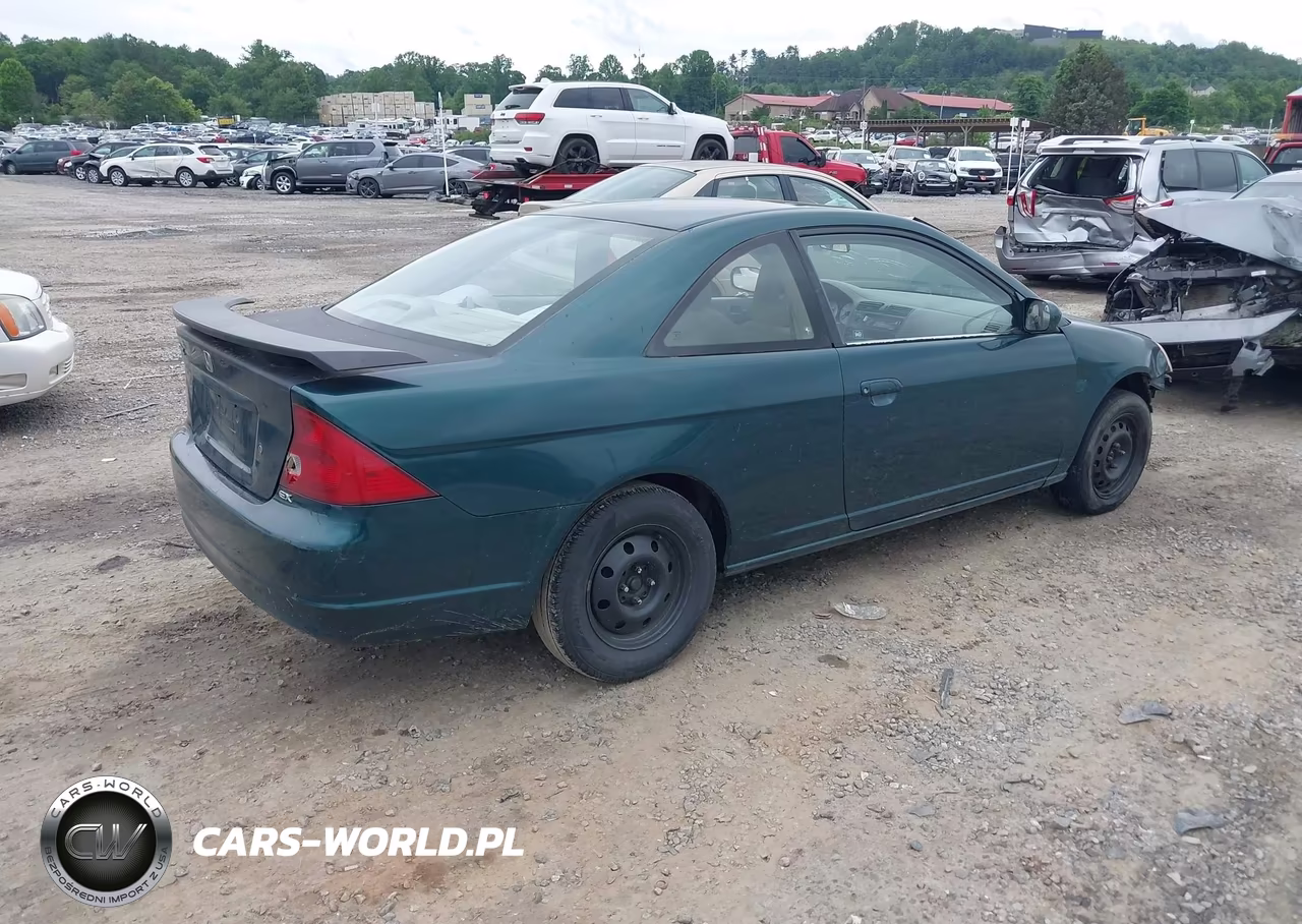 2001 Honda Civic Ex VIN:1HGEM22991L025899 - 4