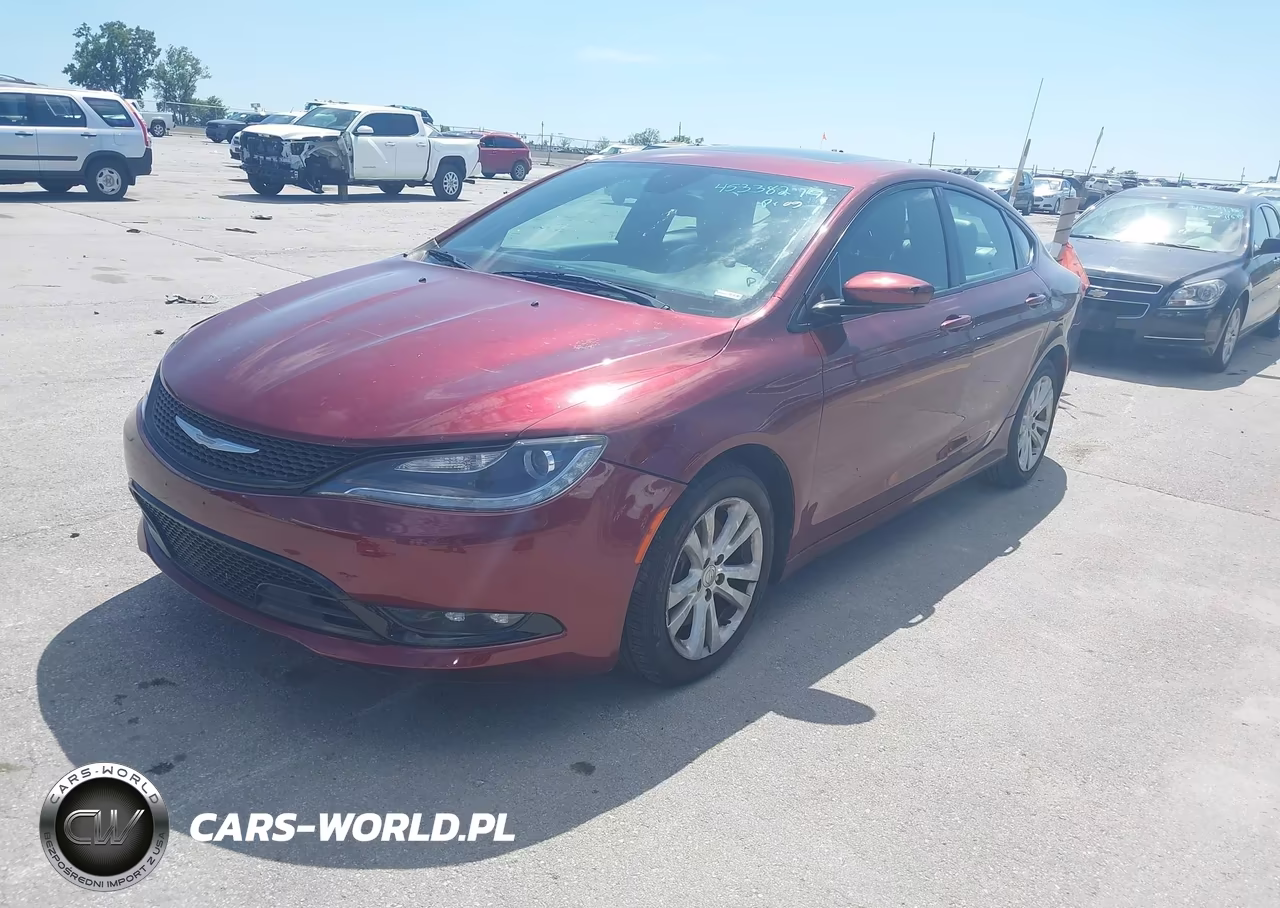 2015 Chrysler 200 S VIN:1C3CCCBG8FN580999 - 2