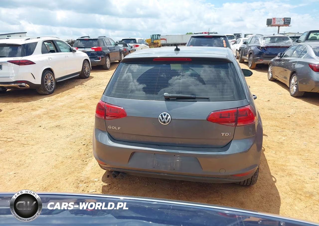 2015 Volkswagen Golf Tdi Sel 4-Door VIN:3VW2A7AU8FM012299 - 16