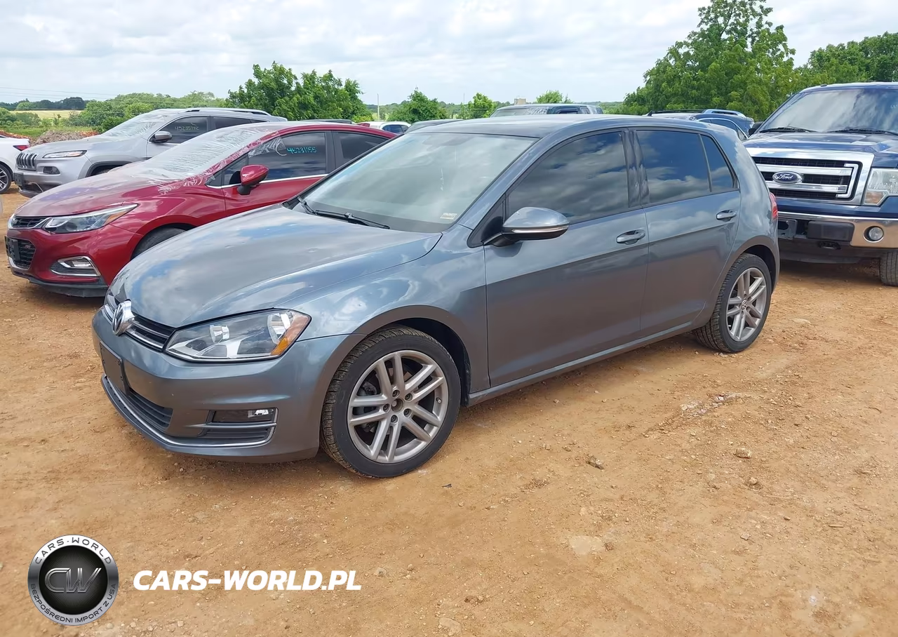 2015 Volkswagen Golf Tdi Sel 4-Door VIN:3VW2A7AU8FM012299 - 2