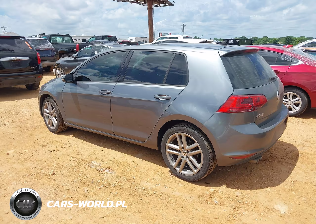 2015 Volkswagen Golf Tdi Sel 4-Door VIN:3VW2A7AU8FM012299 - 3