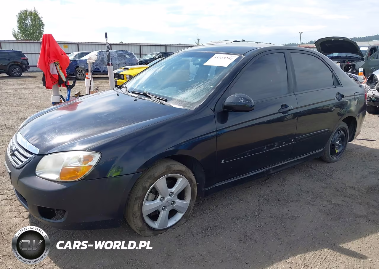 2009 Kia Spectra Sx VIN:KNAFE221895026694 - 2