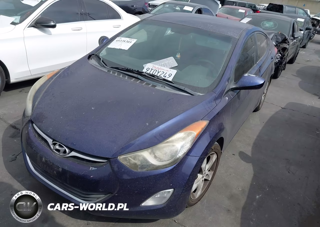 2013 Hyundai Elantra Gls VIN:5NPDH4AE2DH414725 - 2