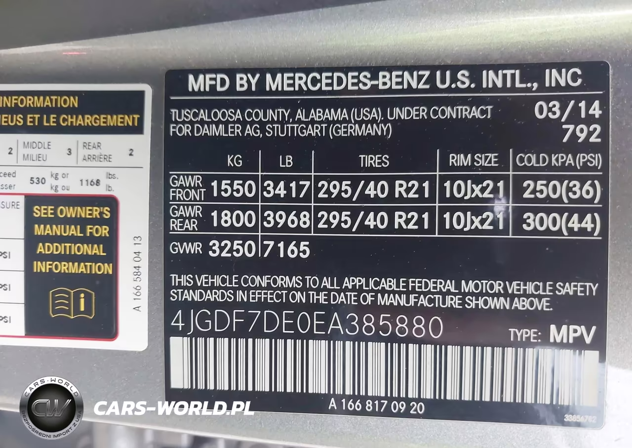2014 Mercedes-Benz Gl 550 4Matic VIN:4JGDF7DE0EA385880 - 9