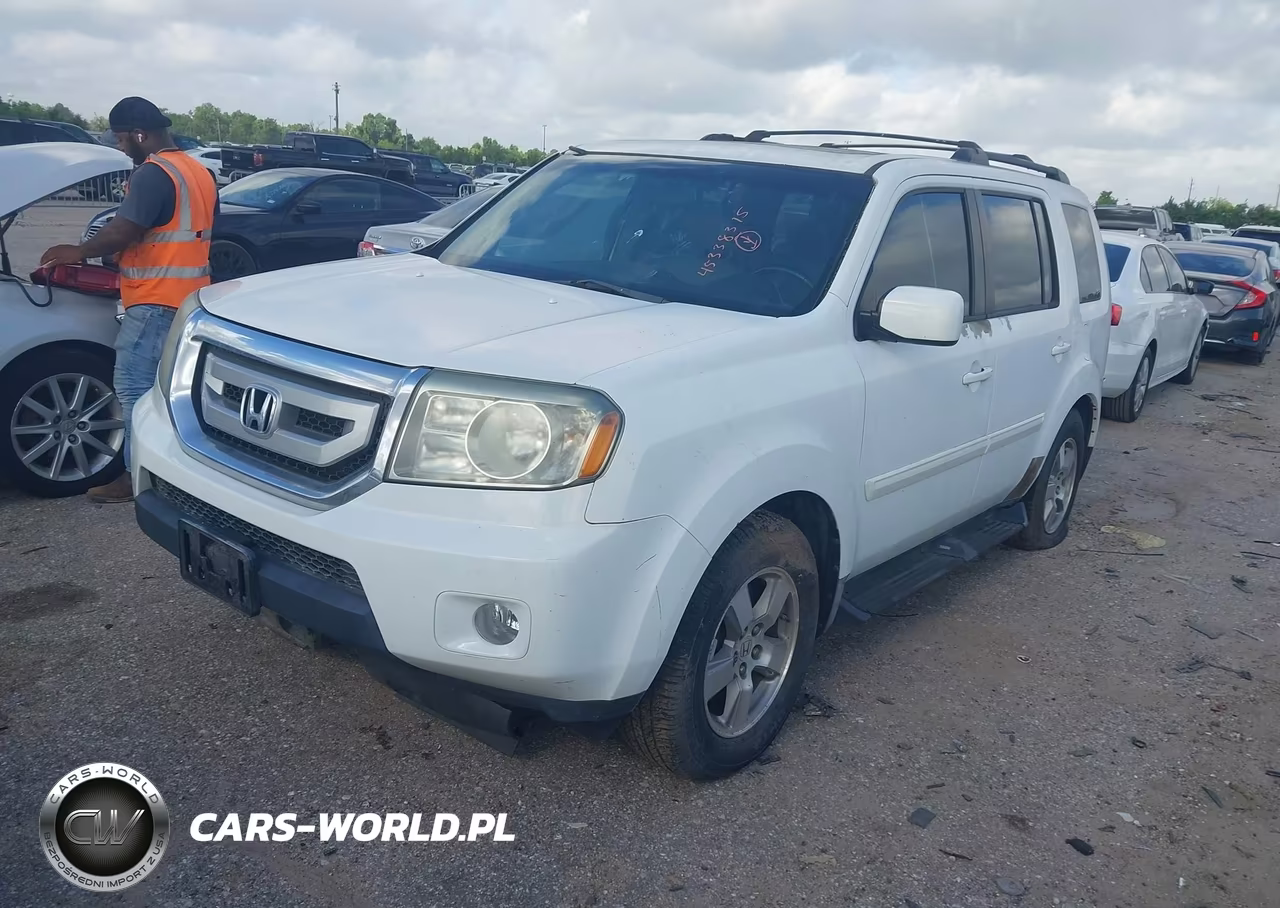 2009 Honda Pilot Ex-L VIN:5FNYF386X9B010576 - 2