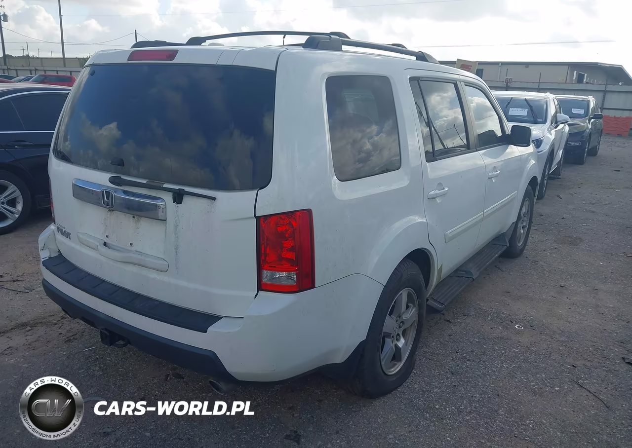 2009 Honda Pilot Ex-L VIN:5FNYF386X9B010576 - 4