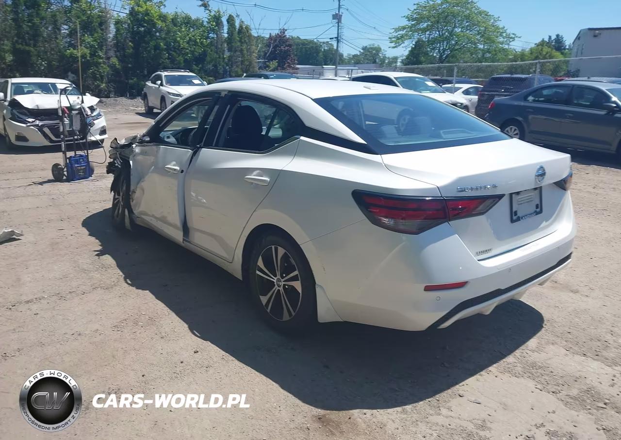 2021 Nissan Sentra Sv Xtronic Cvt VIN:3N1AB8CV3MY219778 - 3
