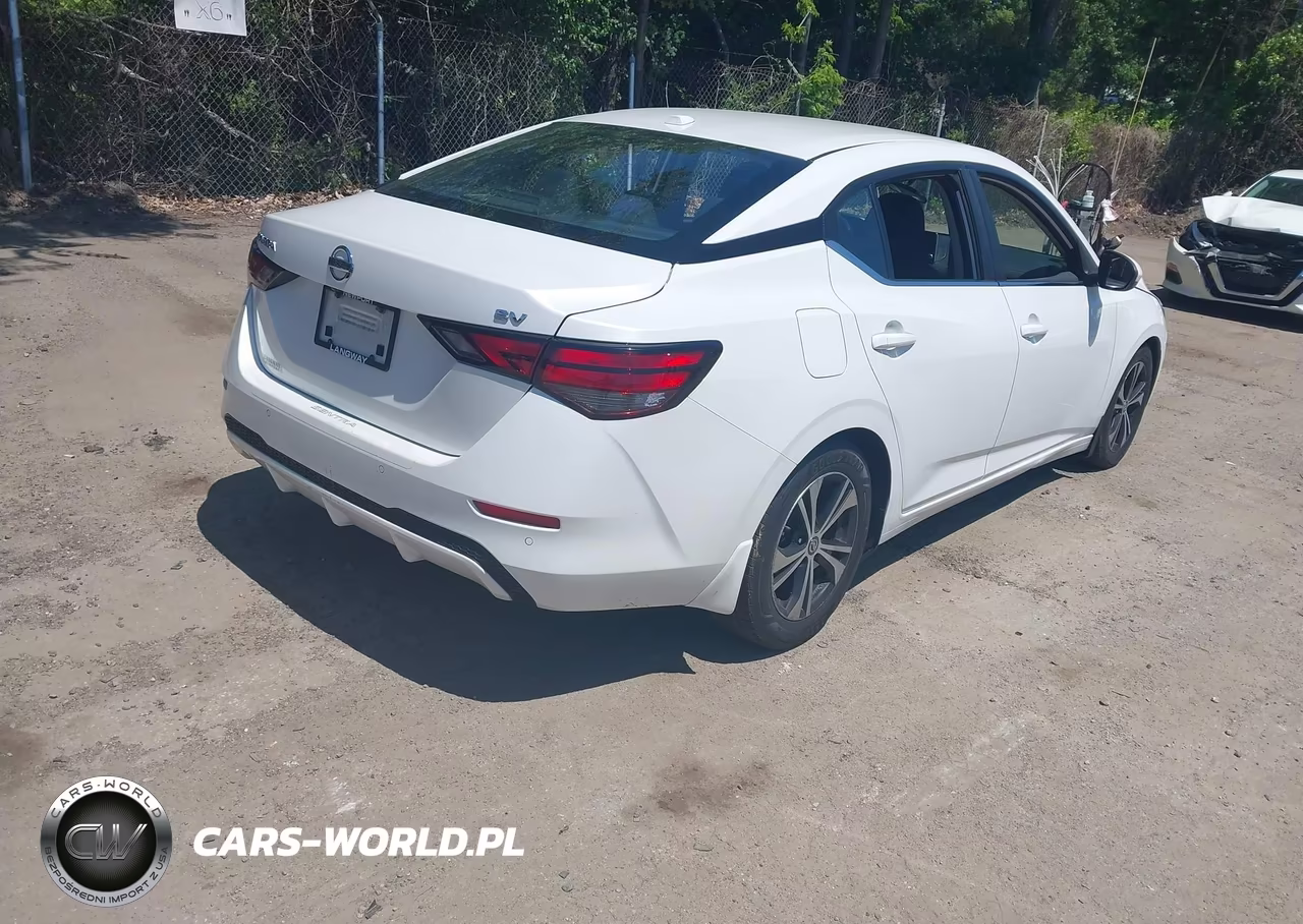 2021 Nissan Sentra Sv Xtronic Cvt VIN:3N1AB8CV3MY219778 - 4