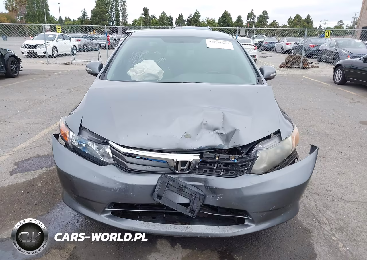 2012 Honda Civic Hybrid VIN:JHMFB4F39CS010675 - 12
