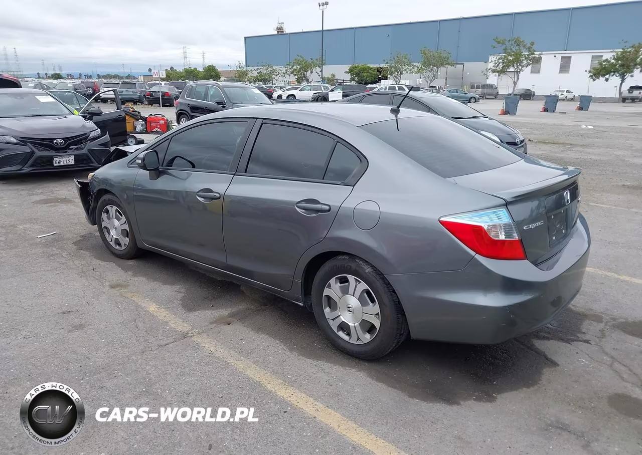 2012 Honda Civic Hybrid VIN:JHMFB4F39CS010675 - 3