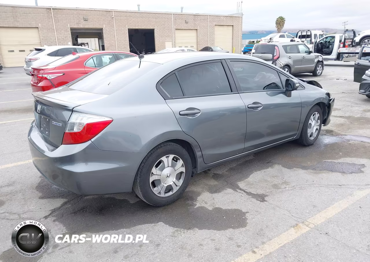 2012 Honda Civic Hybrid VIN:JHMFB4F39CS010675 - 4