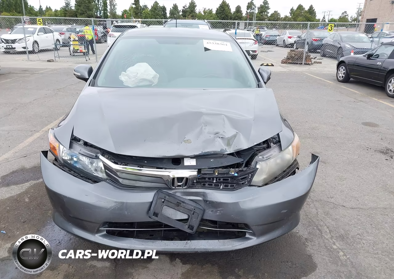 2012 Honda Civic Hybrid VIN:JHMFB4F39CS010675 - 6