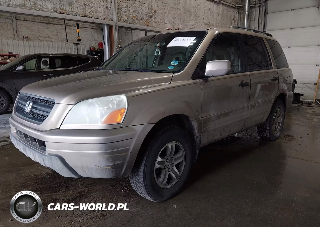 2005 Honda Pilot Ex-L VIN:2HKYF18695H504671 - 2