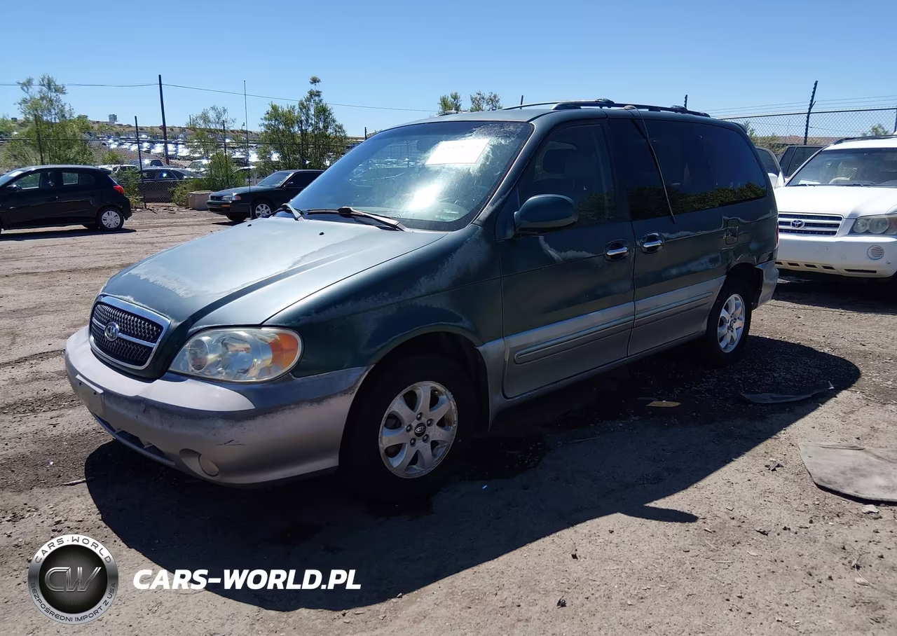 2005 Kia Sedona Ex-Lx VIN:KNDUP132X56621850 - 2