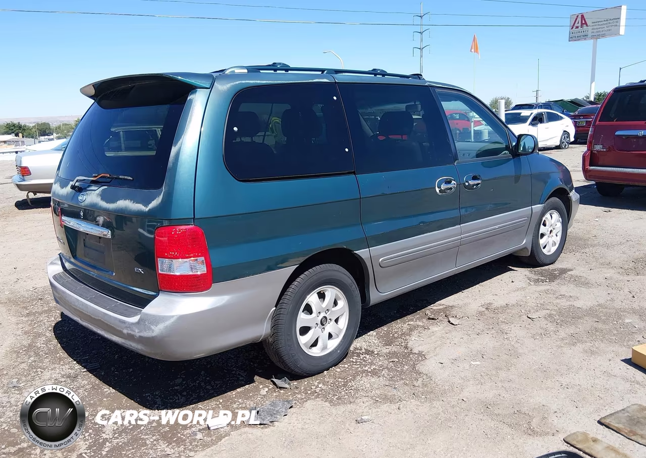 2005 Kia Sedona Ex-Lx VIN:KNDUP132X56621850 - 4