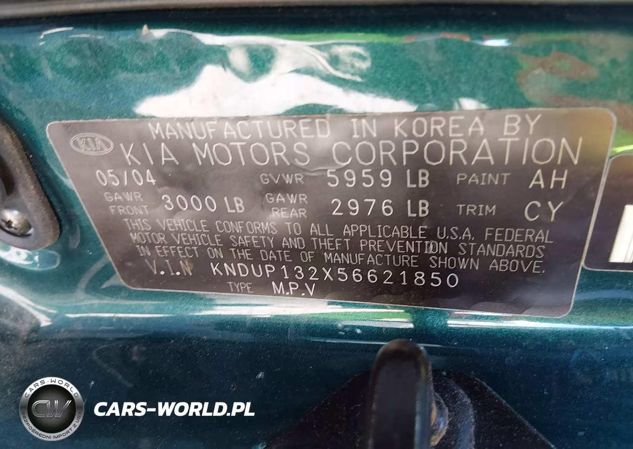 2005 Kia Sedona Ex-Lx VIN:KNDUP132X56621850 - 9