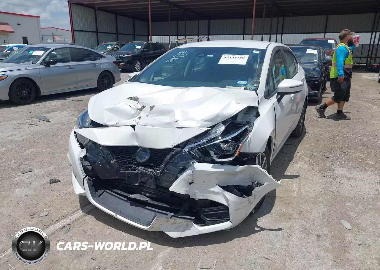 2021 Nissan Versa Sv Xtronic Cvt VIN:3N1CN8EV4ML924258 - 2