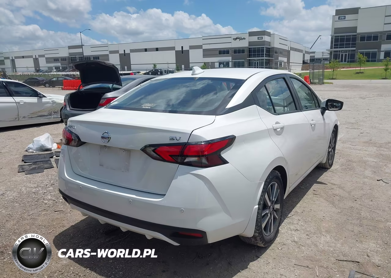 2021 Nissan Versa Sv Xtronic Cvt VIN:3N1CN8EV4ML924258 - 4