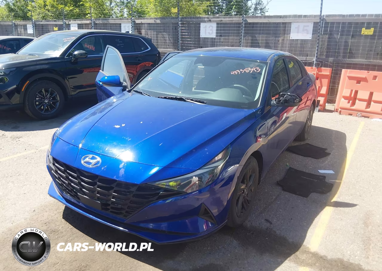 2022 Hyundai Elantra Sel VIN:5NPLS4AG7NH066534 - 2
