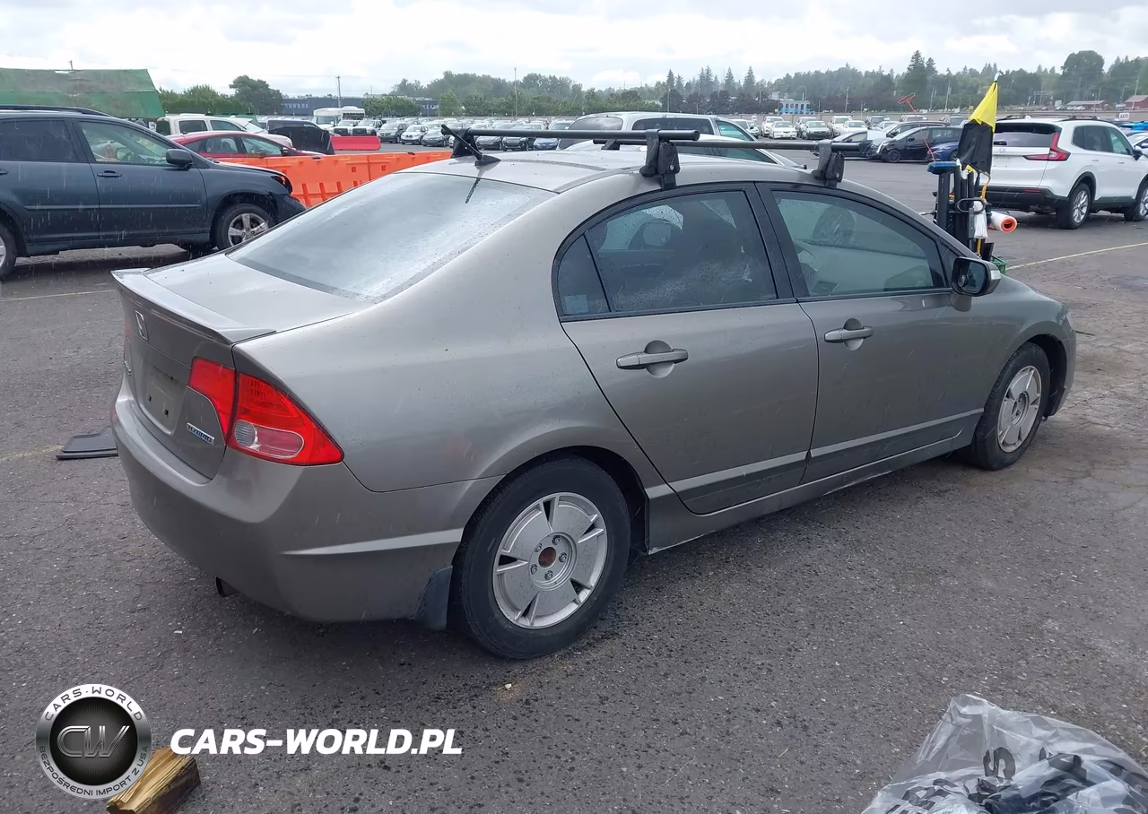 2008 Honda Civic Hybrid VIN:JHMFA36258S003587 - 4