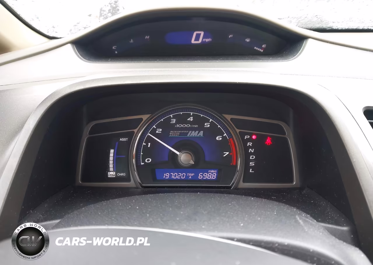 2008 Honda Civic Hybrid VIN:JHMFA36258S003587 - 7