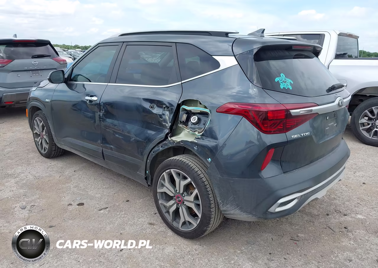 2021 Kia Seltos Sx Turbo VIN:KNDETCA22M7150011 - 3