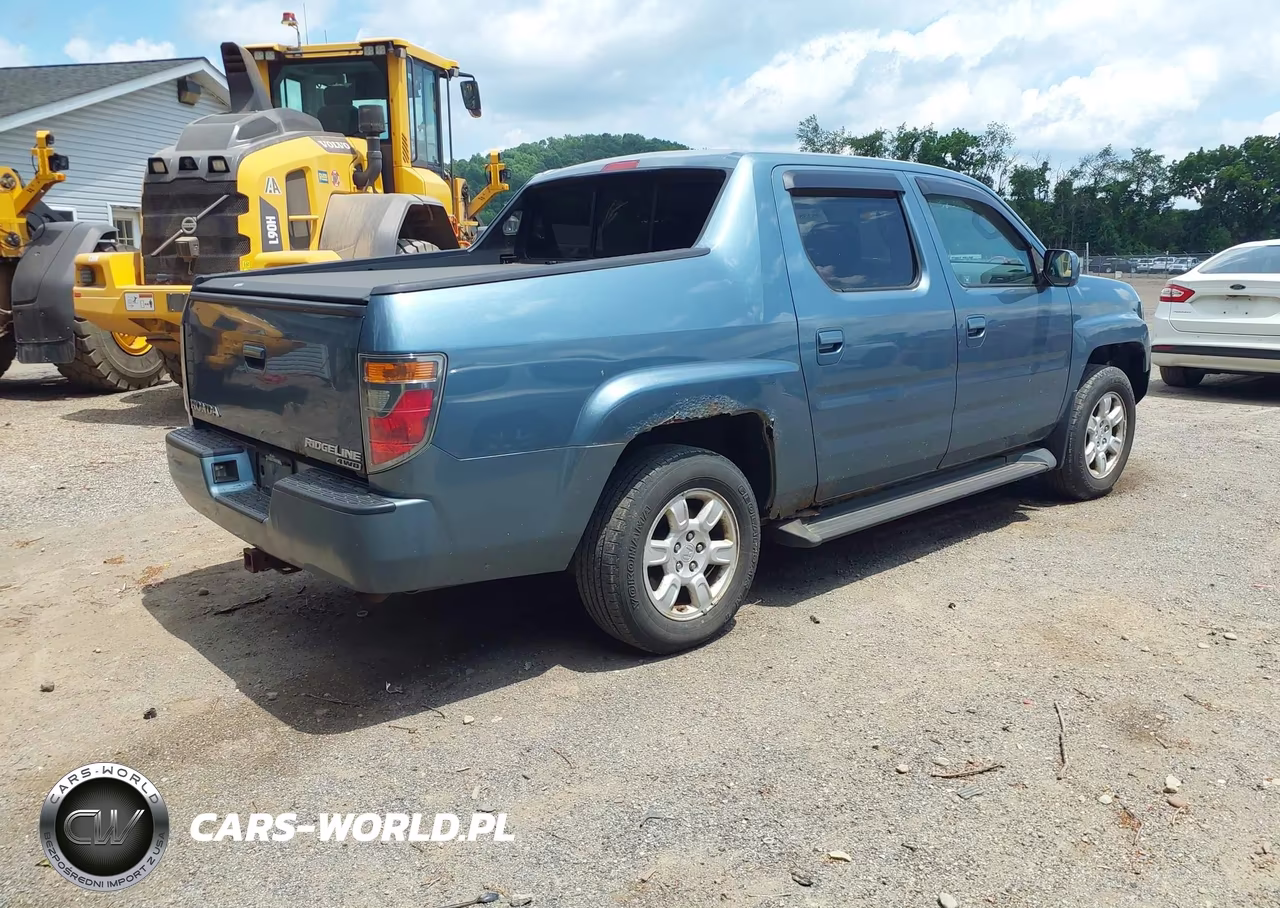 2006 Honda Ridgeline Rtl VIN:2HJYK16546H554020 - 4
