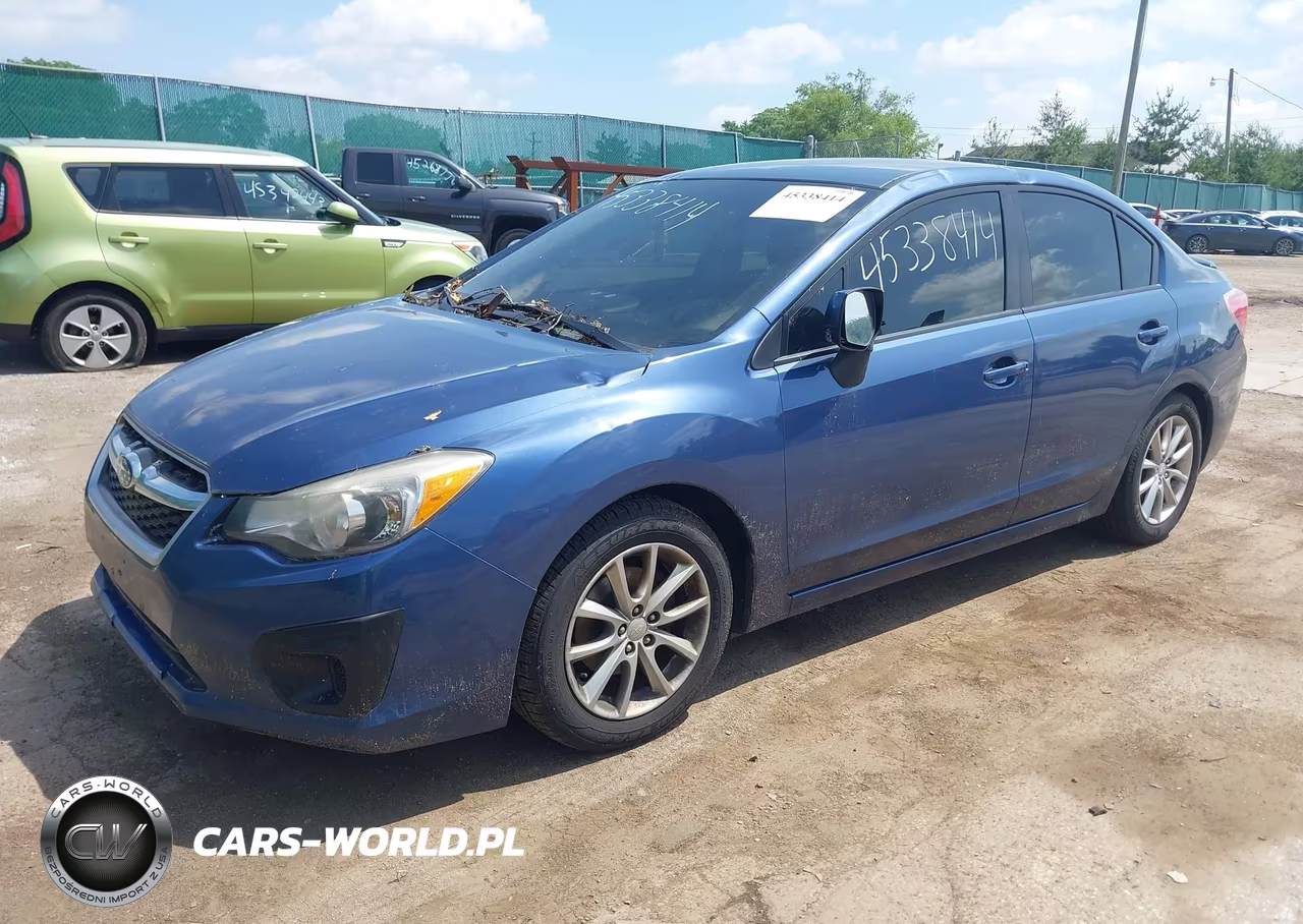 2012 Subaru Impreza 2.0I Premium VIN:JF1GJAB62CH014285 - 2