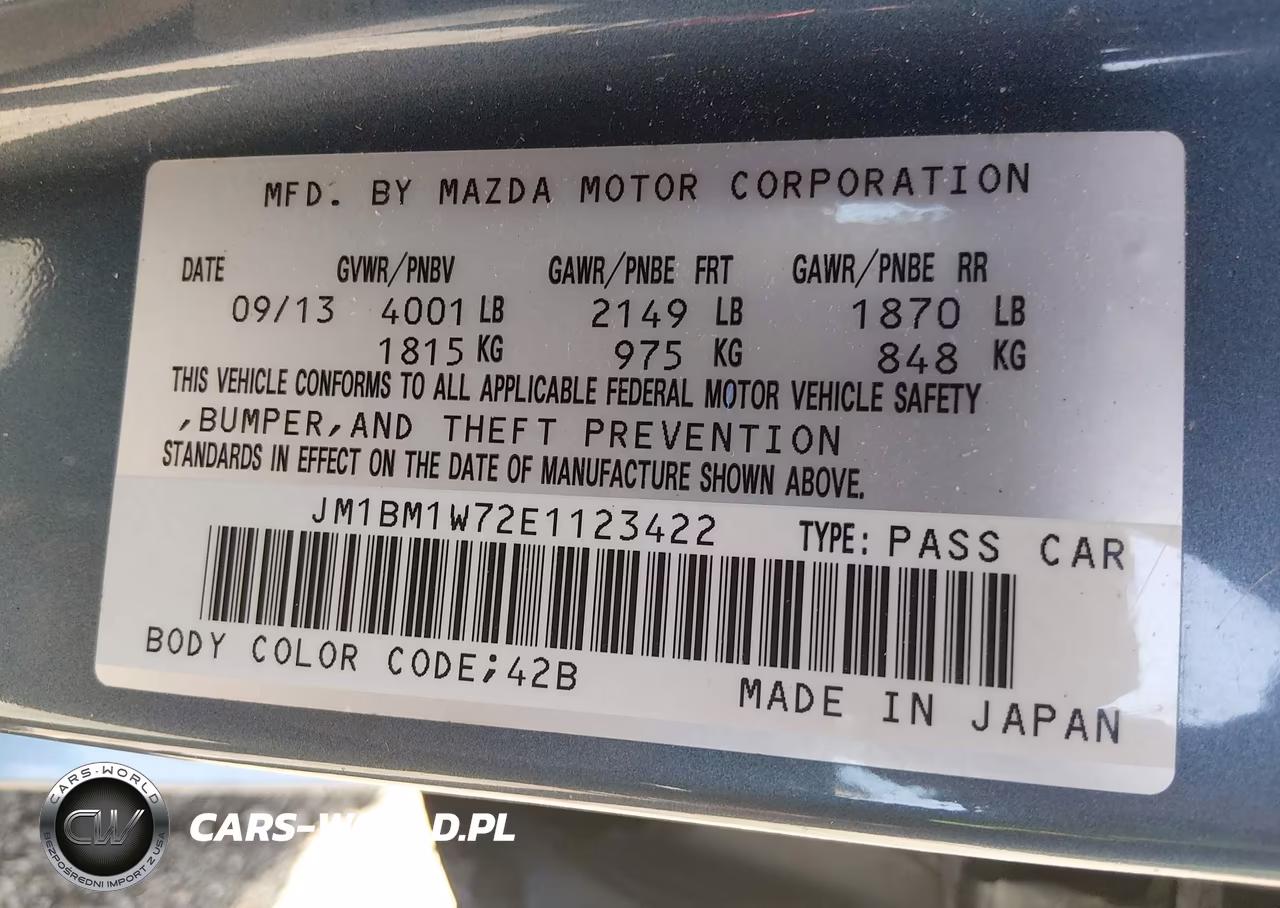 2014 Mazda Mazda3 I Grand Touring VIN:JM1BM1W72E1123422 - 9