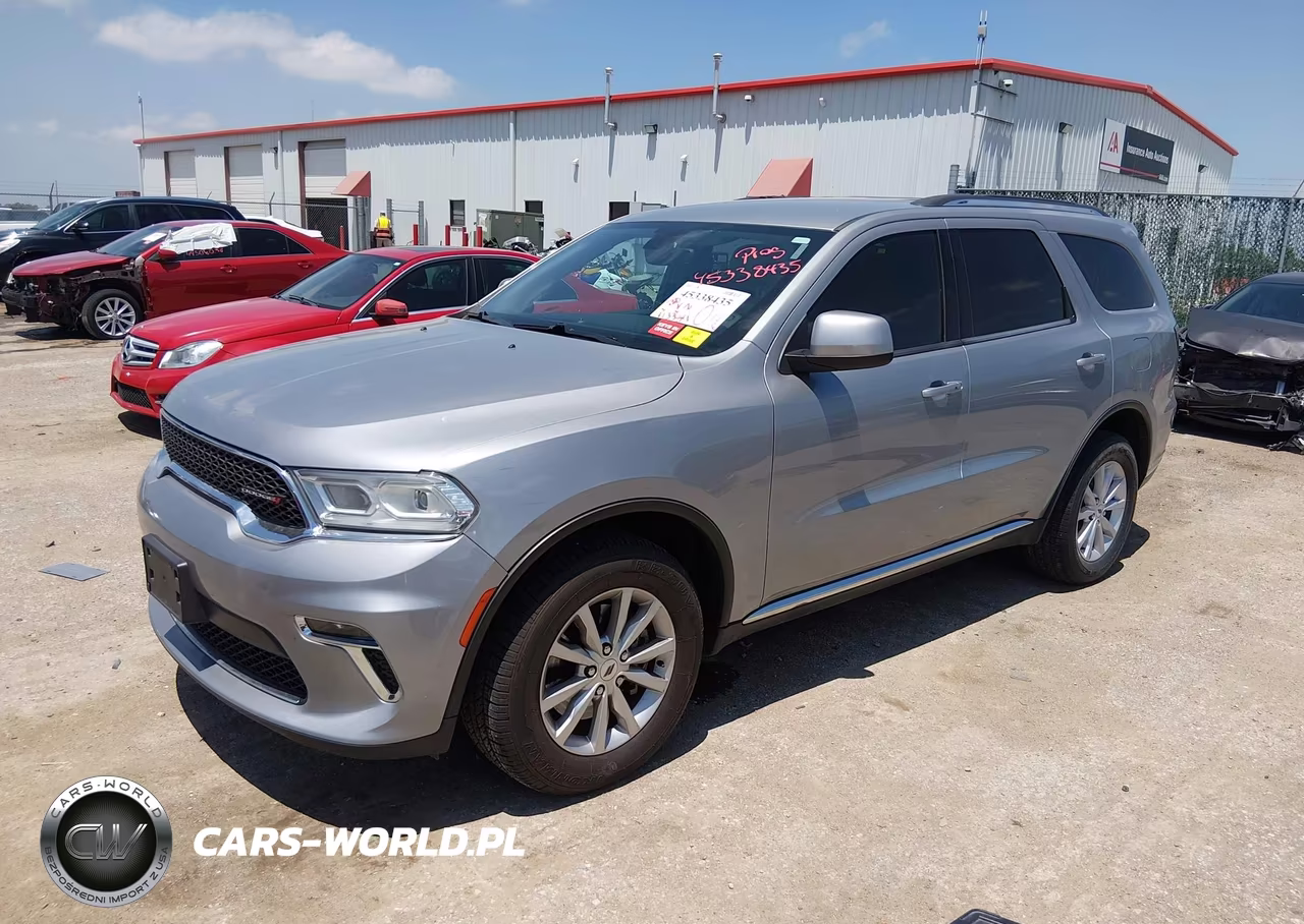 2021 Dodge Durango Sxt Plus Awd VIN:1C4RDJAG2MC555369 - 2