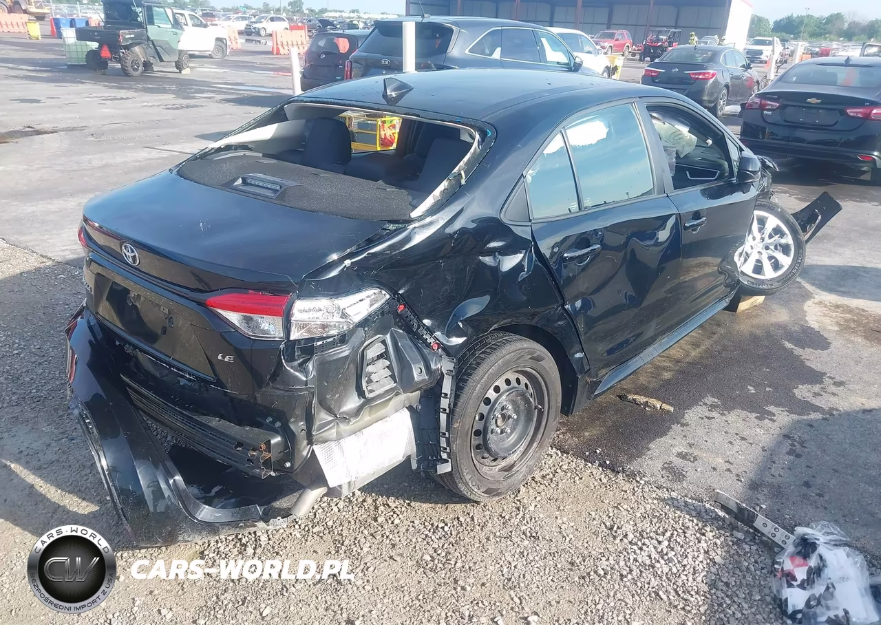 2023 Toyota Corolla Le VIN:5YFB4MDE0PP011655 - 4
