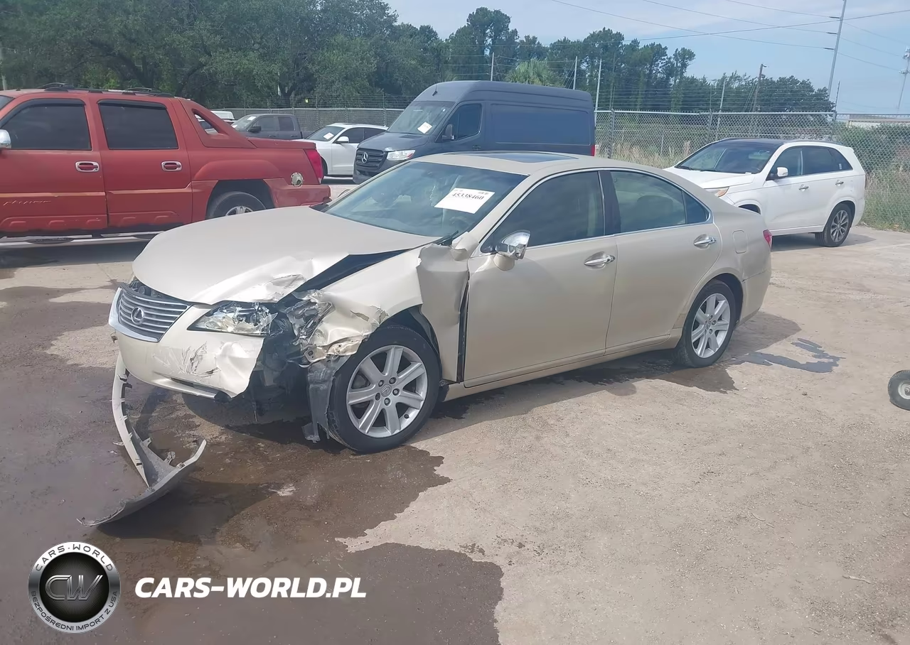 2008 Lexus Es 350 VIN:JTHBJ46G382240076 - 2