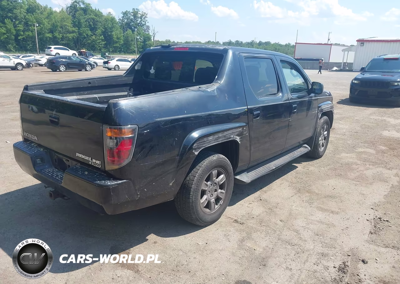 2008 Honda Ridgeline Rtx VIN:2HJYK16308H505172 - 4