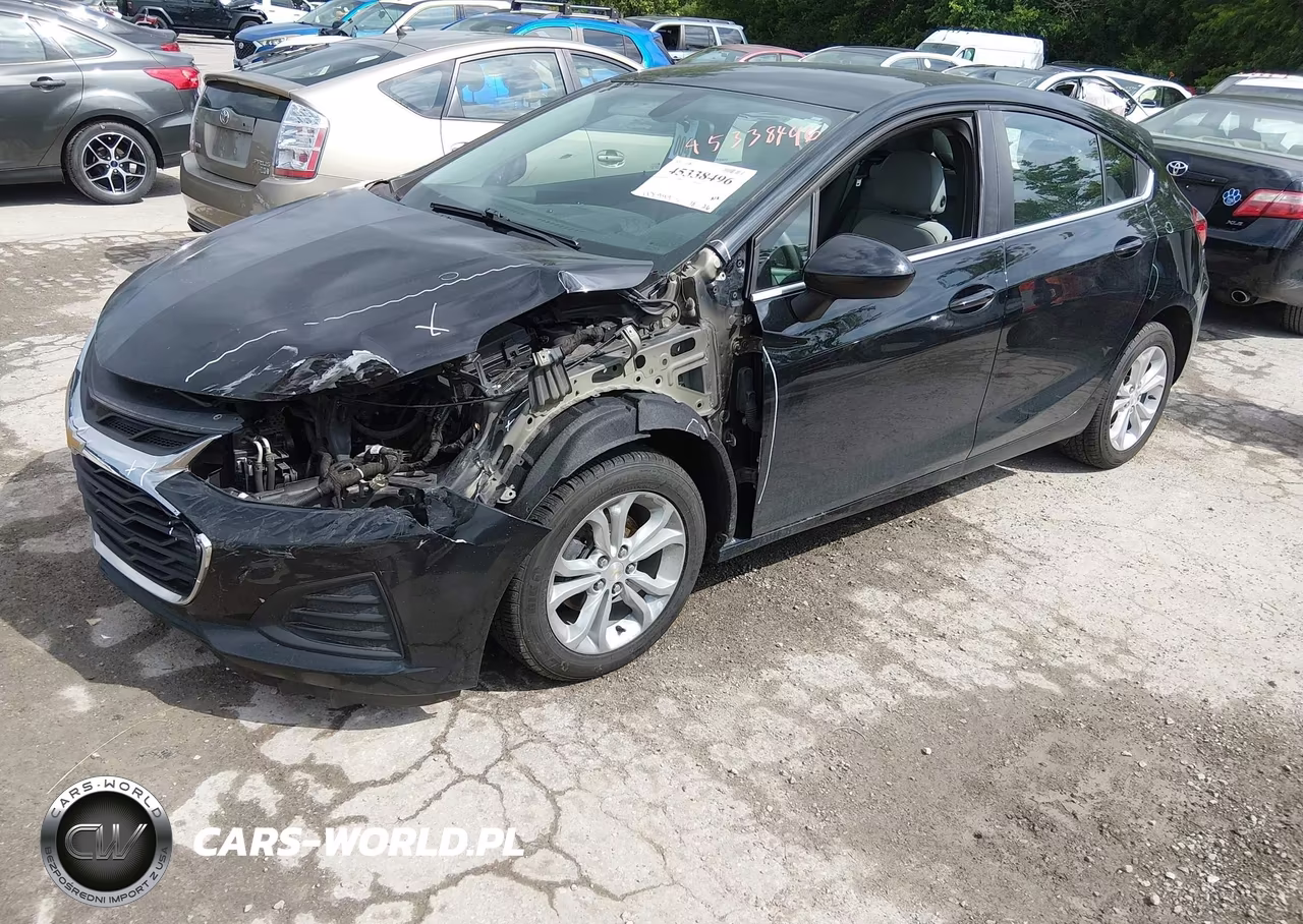 2019 Chevrolet Cruze Lt VIN:3G1BE6SM4KS586137 - 2