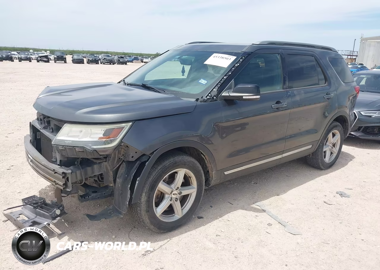 2017 Ford Explorer Xlt VIN:1FM5K8D88HGC77606 - 2