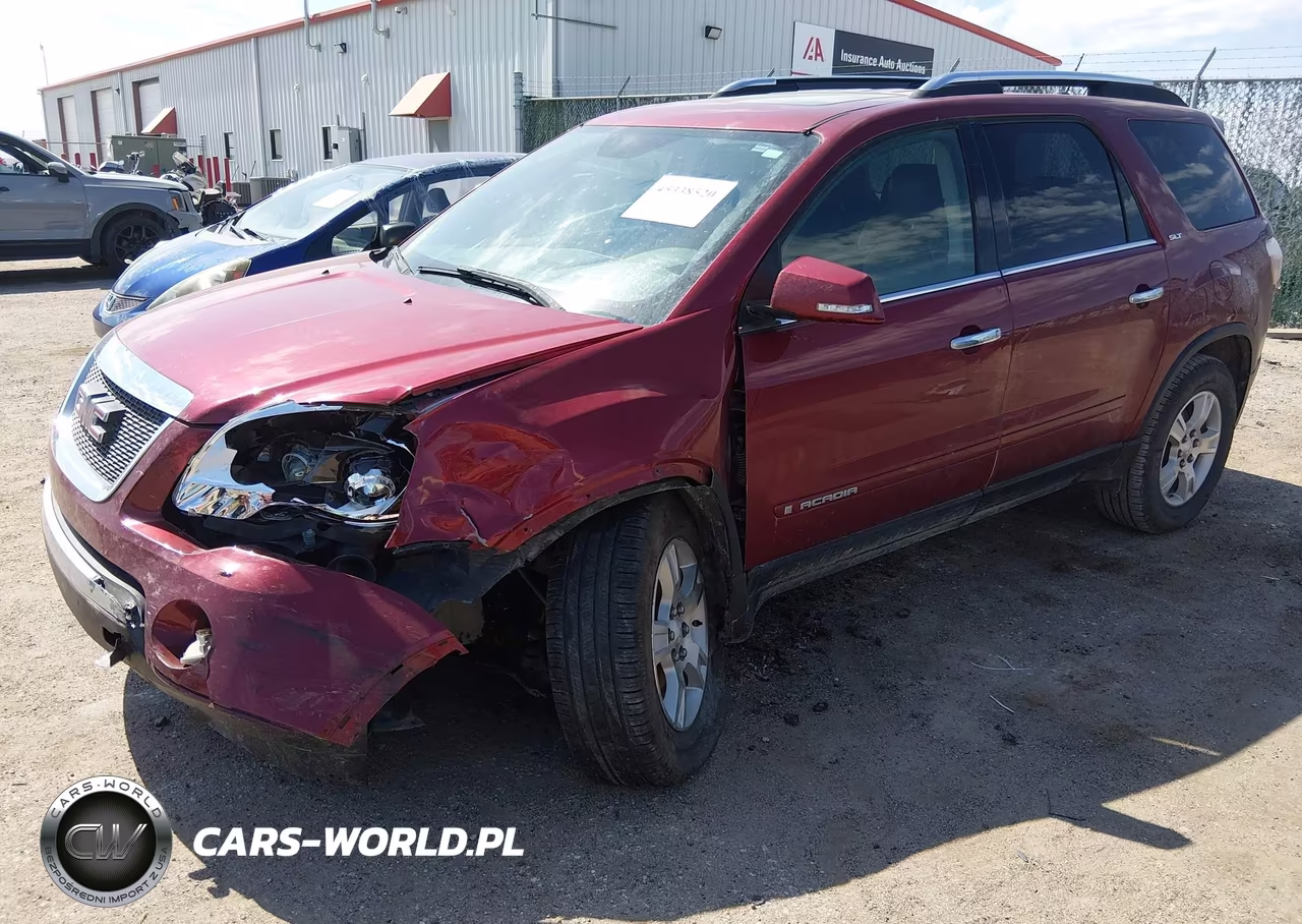 2008 GMC Acadia Slt-2 VIN:1GKEV33788J235449 - 2