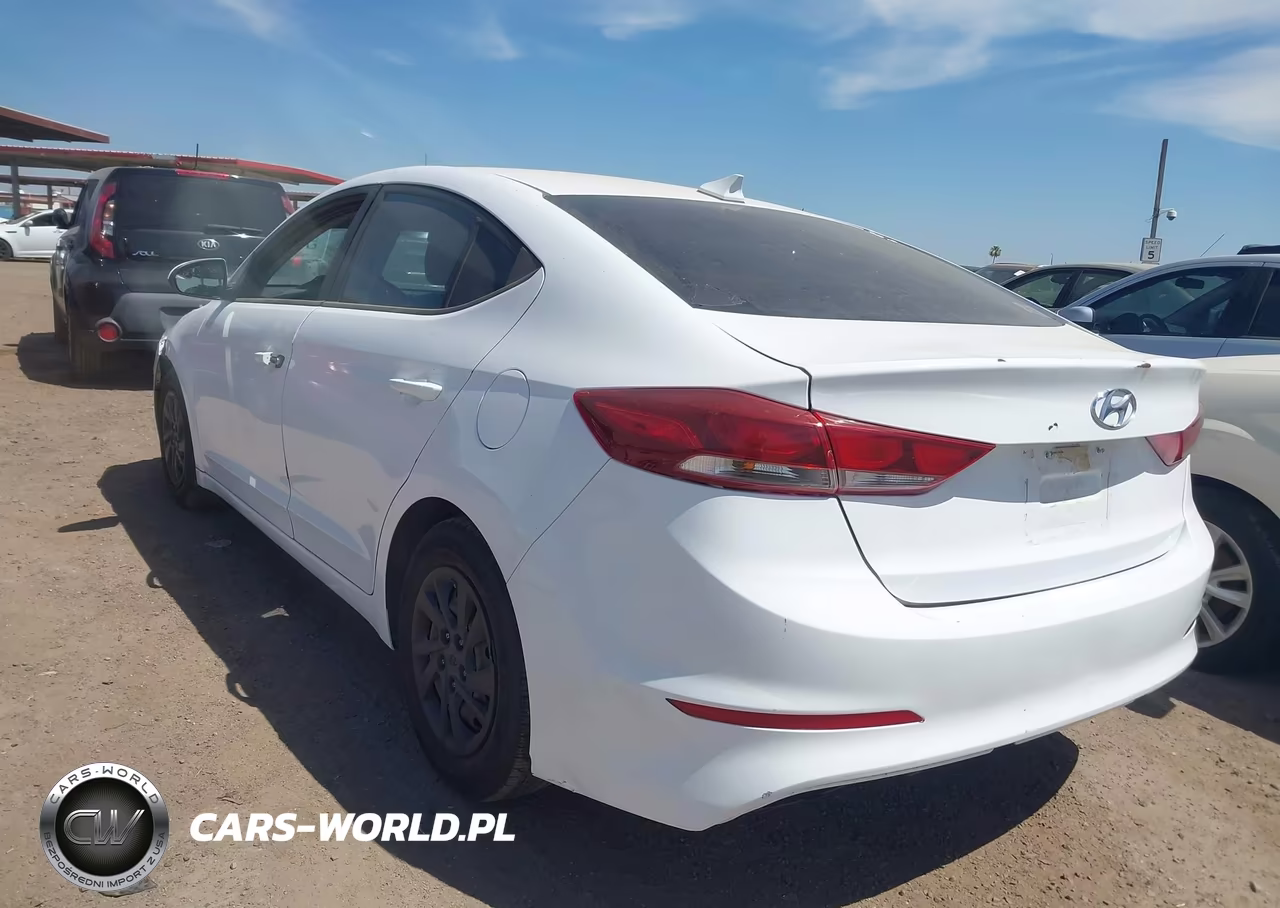 2017 Hyundai Elantra Se VIN:KMHD74LF0HU122376 - 3