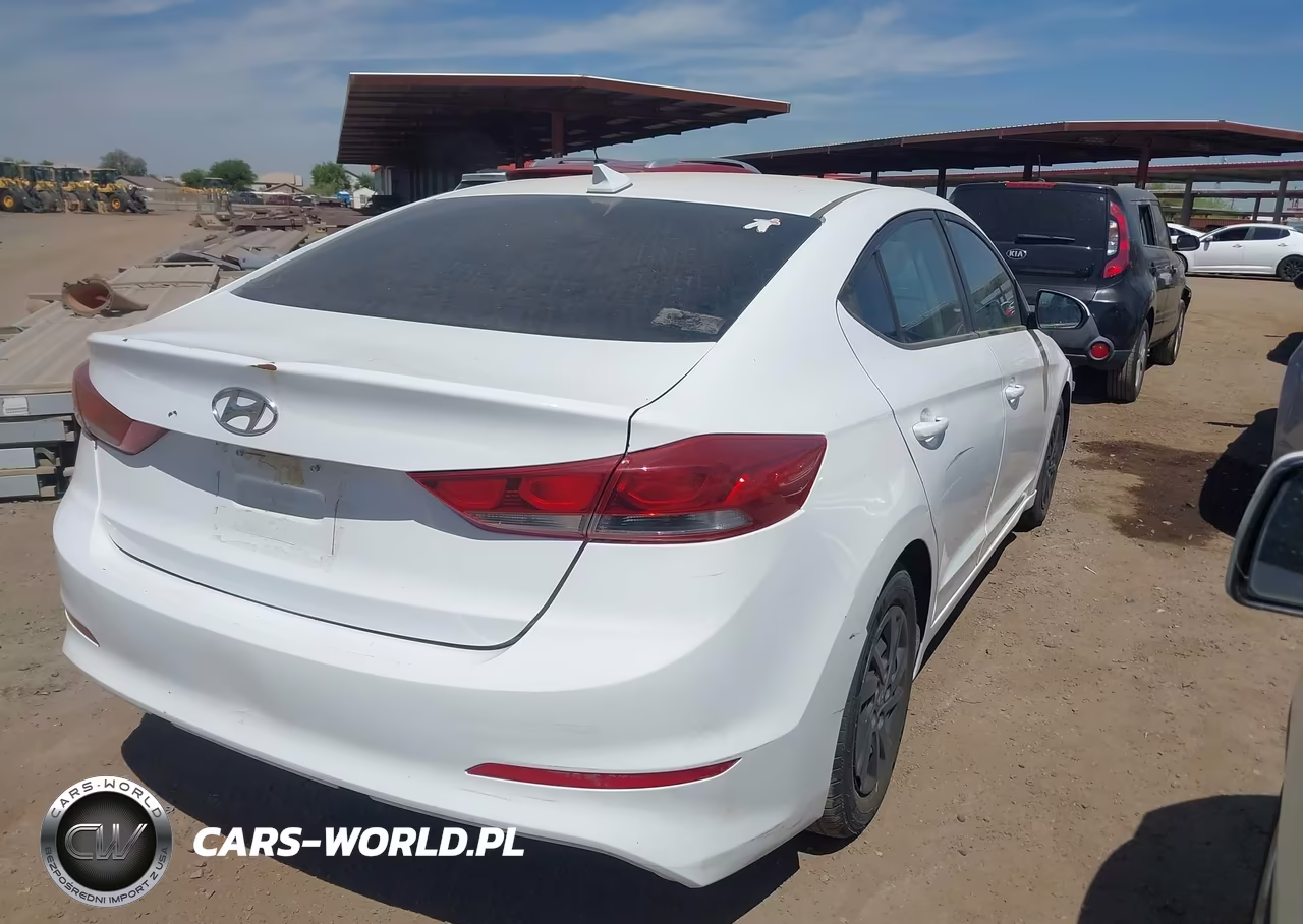 2017 Hyundai Elantra Se VIN:KMHD74LF0HU122376 - 4