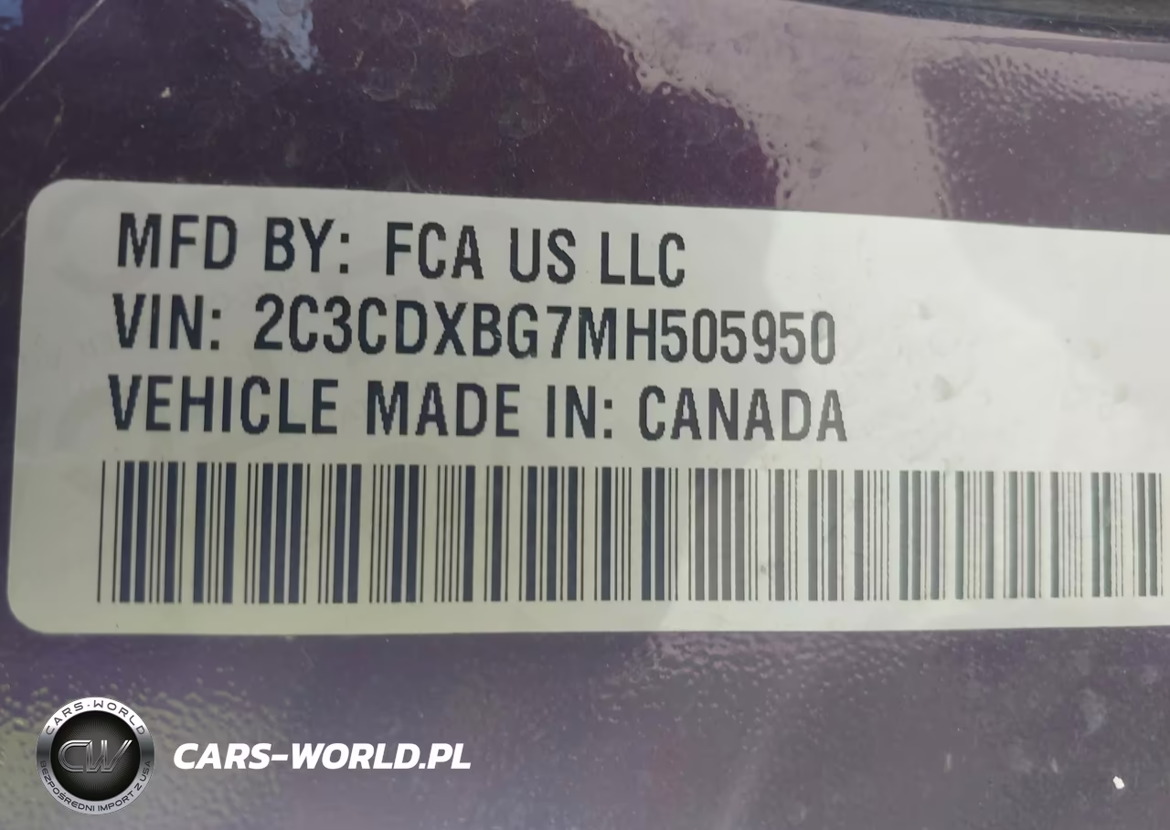 2021 Dodge Charger Sxt Rwd VIN:2C3CDXBG7MH505950 - 9