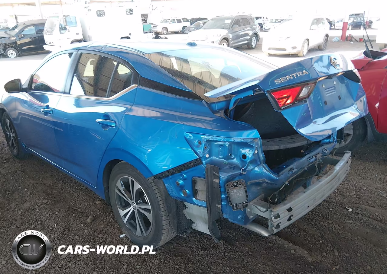 2020 Nissan Sentra Sv Xtronic Cvt VIN:3N1AB8CV1LY230132 - 3