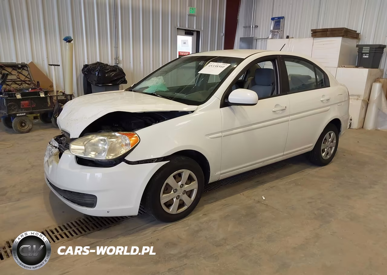 2010 Hyundai Accent Gls VIN:KMHCN4AC2AU424509 - 2