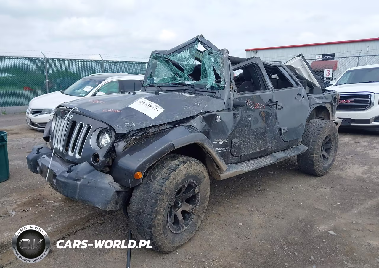 2017 Jeep Wrangler Unlimited Sahara 4X4 VIN:1C4BJWEGXHL730412 - 2