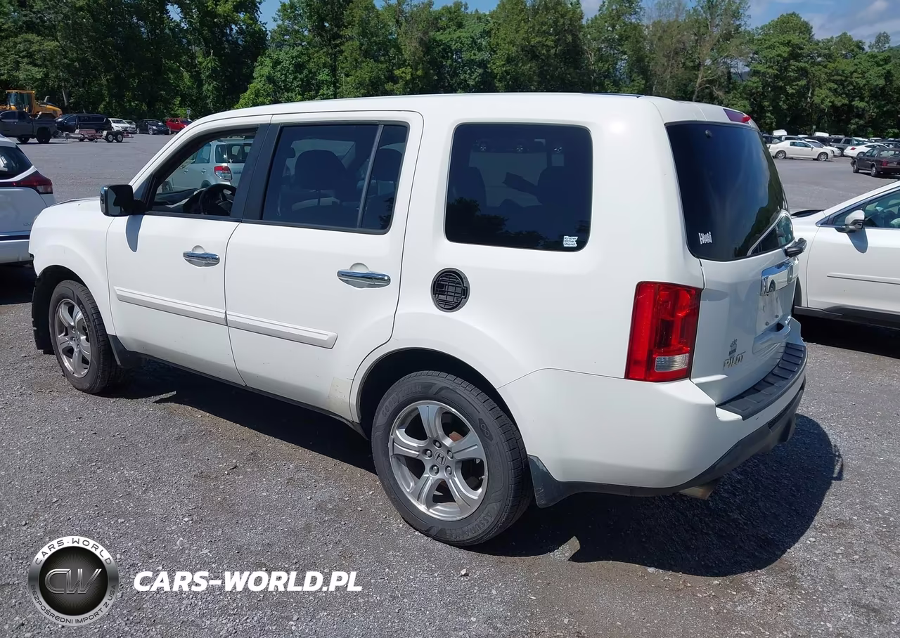 2014 Honda Pilot Ex-L VIN:5FNYF4H77EB055452 - 3